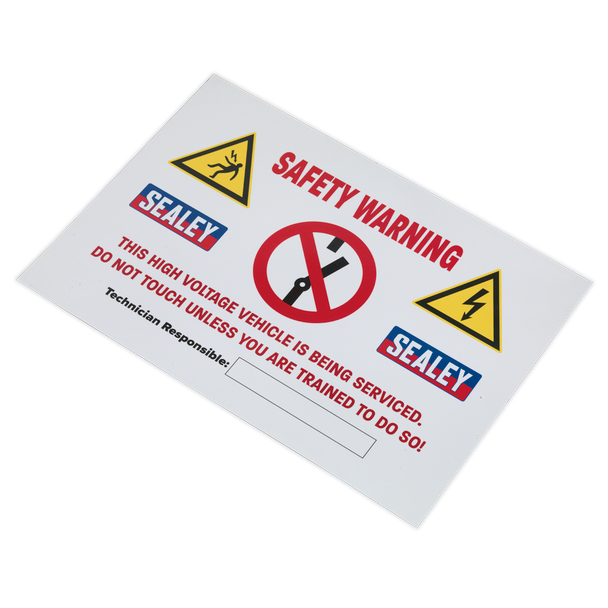 EV & Hybrid Warning Sign Set (2pc)